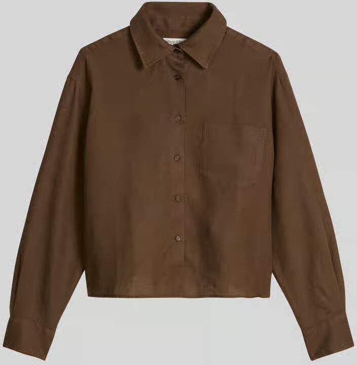 Marc O'Polo relaxed fit overhemdblouse van puur linnen - Foto 2