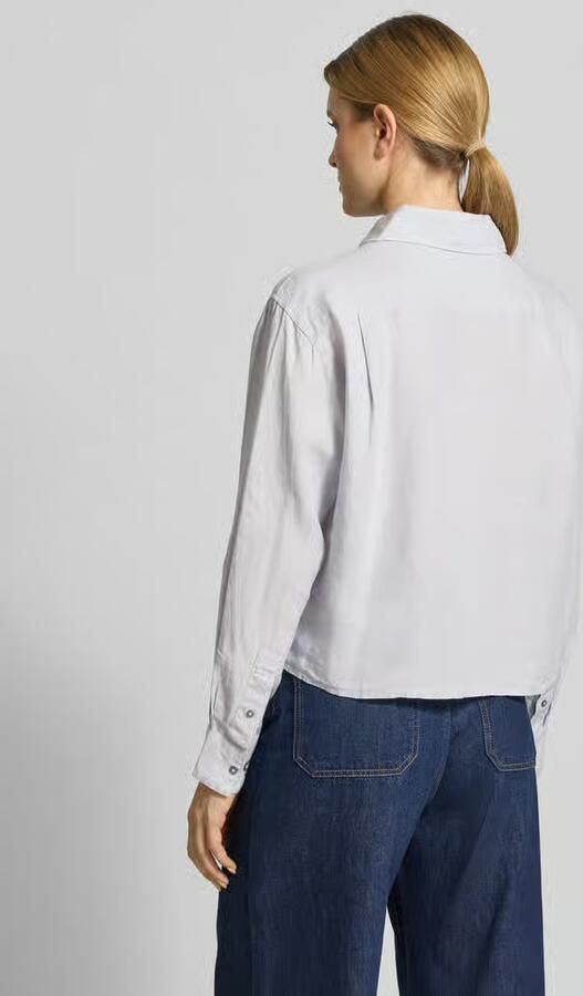 Marc O'Polo relaxed fit overhemdblouse van puur linnen