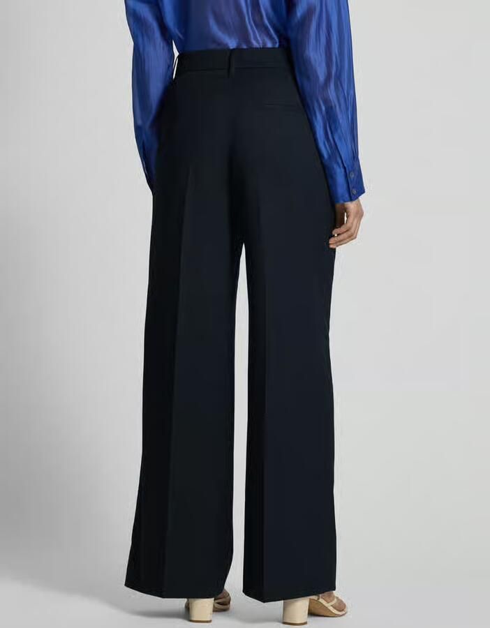 Marc O'Polo Relaxed fit pantalon met scheerwol