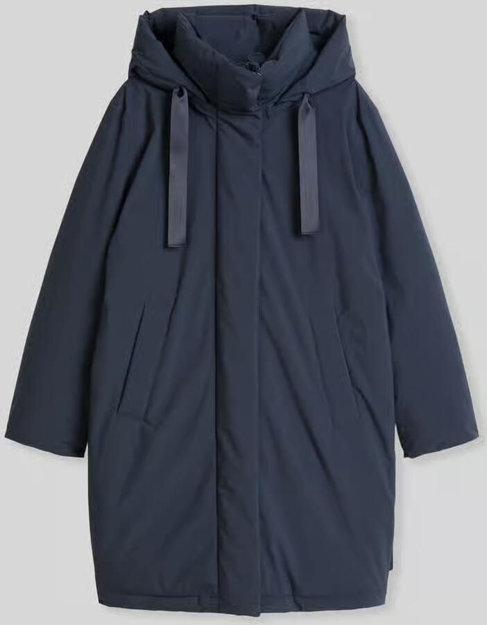 Marc O'Polo relaxed fit parka met capuchonkraag