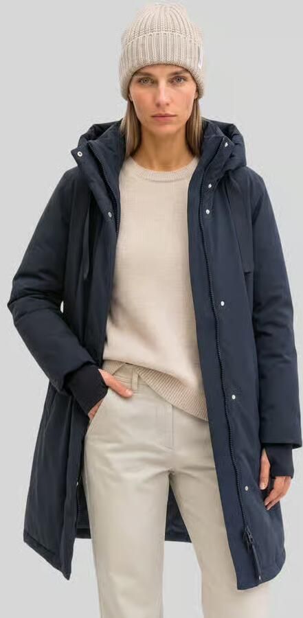 Marc O'Polo relaxed fit parka met capuchonkraag - Foto 2