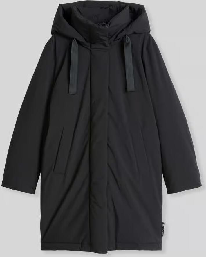 Marc O'Polo relaxed fit parka met capuchonkraag