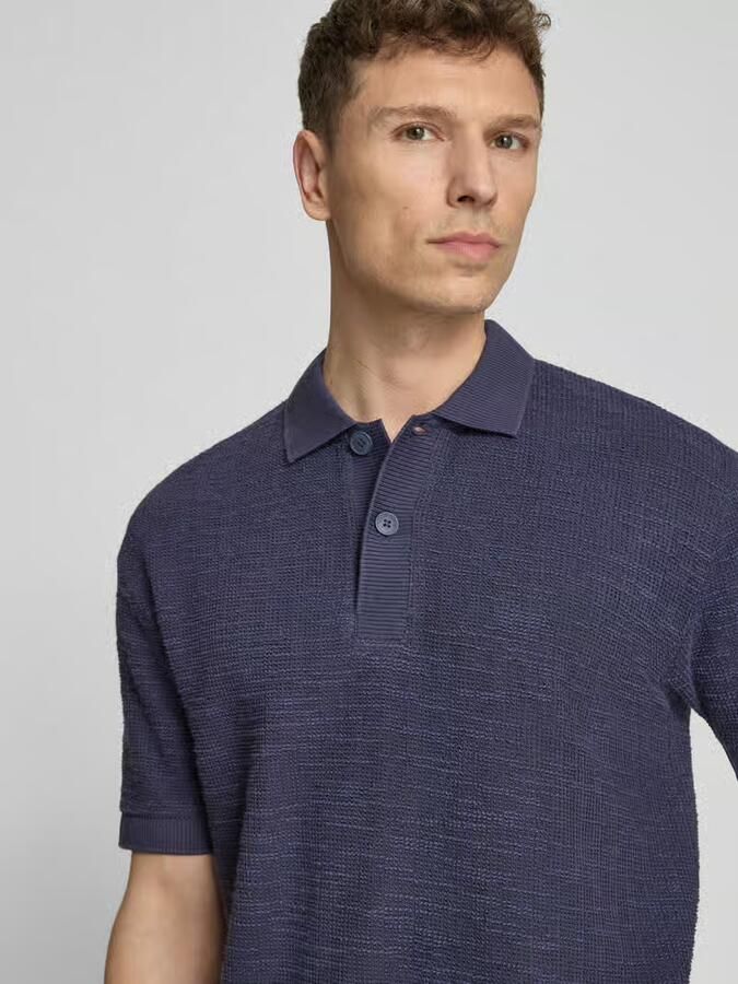 Marc O'Polo Relaxed fit Poloshirt van Katoenmix