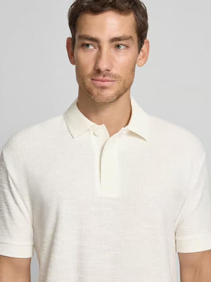 Marc O'Polo Relaxed fit Poloshirt van Katoenmix