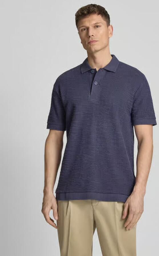 Marc O'Polo Relaxed fit Poloshirt van Katoenmix - Foto 4