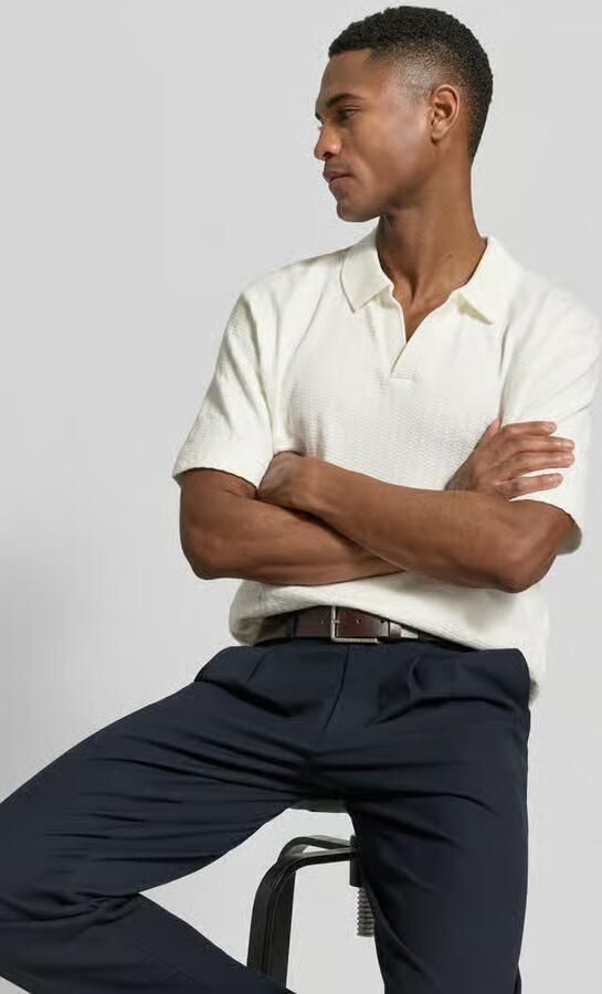 Marc O'Polo relaxed fit poloshirt van puur katoen