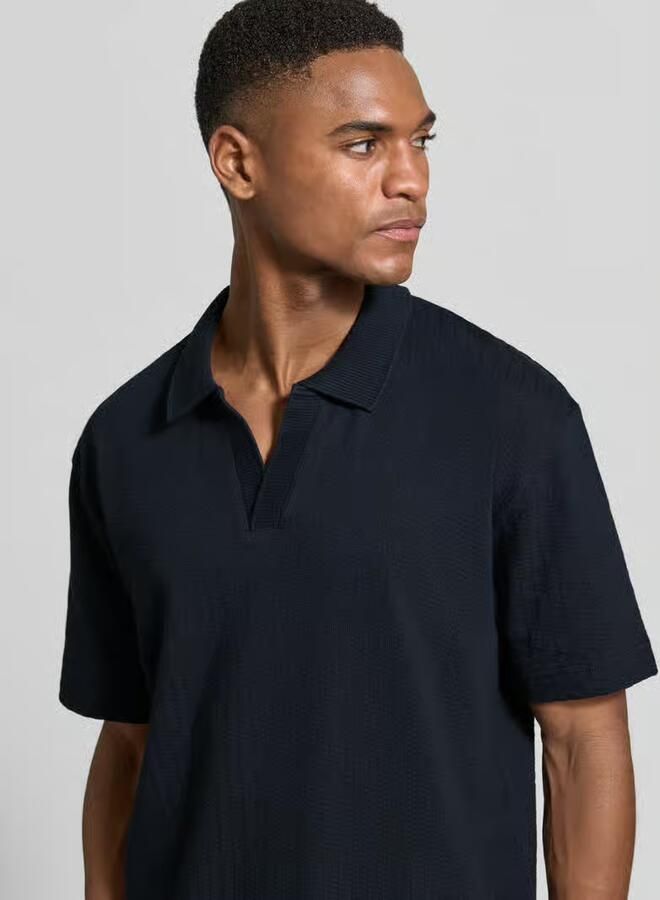 Marc O'Polo relaxed fit poloshirt van puur katoen