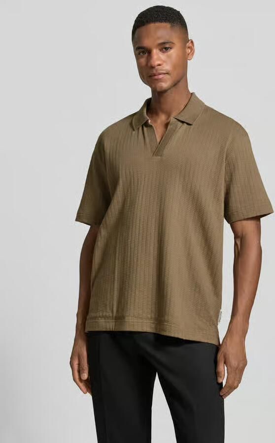 Marc O'Polo relaxed fit poloshirt van puur katoen