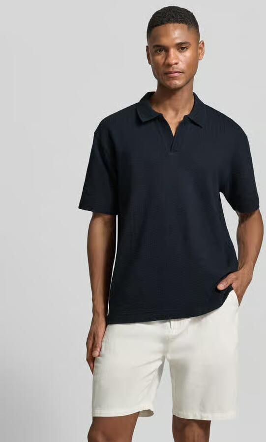 Marc O'Polo relaxed fit poloshirt van puur katoen