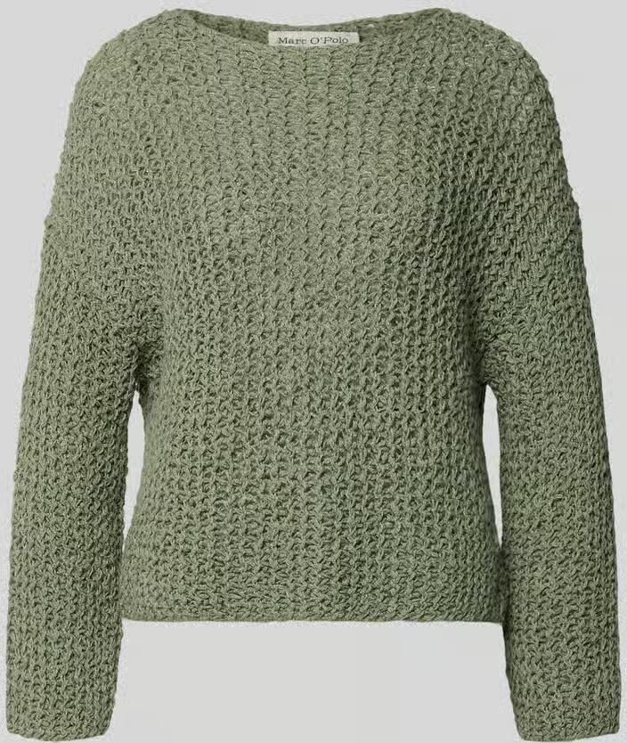 Marc O'Polo relaxed fit pullover van katoenmix - Foto 2