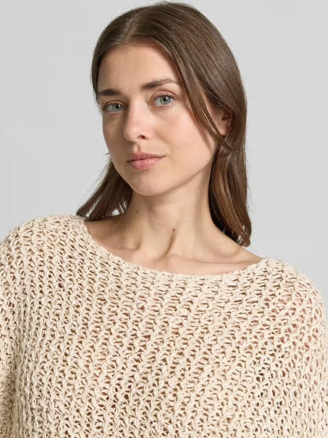 Marc O'Polo relaxed fit pullover van katoenmix