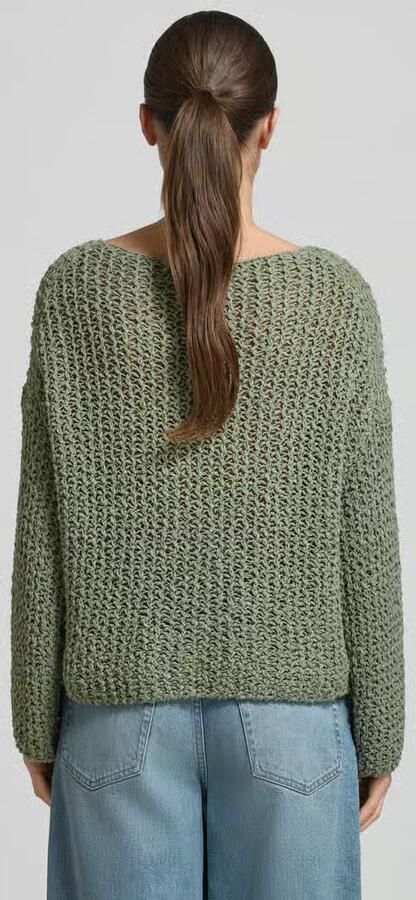 Marc O'Polo relaxed fit pullover van katoenmix - Foto 4