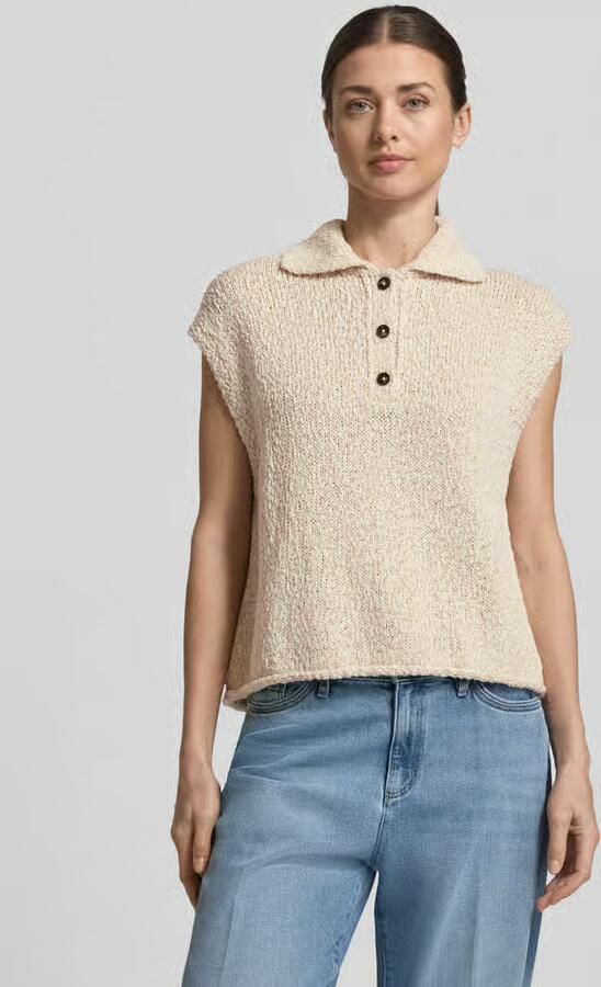 Marc O'Polo relaxed fit pullover van katoenmix - Foto 2