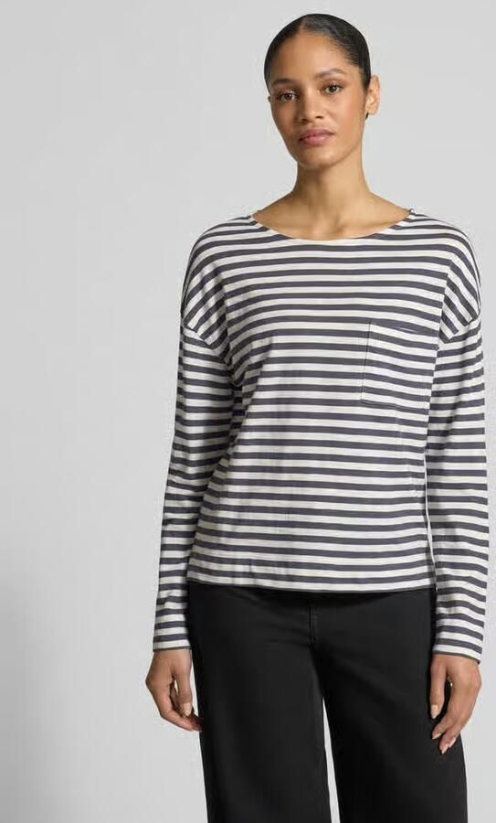 Marc O'Polo Relaxed fit shirt met lange mouwen van puur katoen - Foto 2
