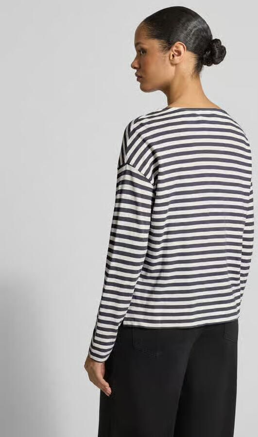 Marc O'Polo Relaxed fit shirt met lange mouwen van puur katoen - Foto 3
