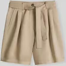 Marc O'Polo relaxed fit shorts met linnengehalte