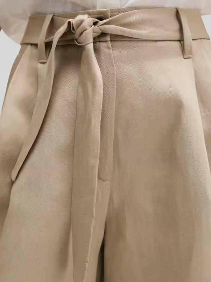 Marc O'Polo relaxed fit shorts met linnengehalte