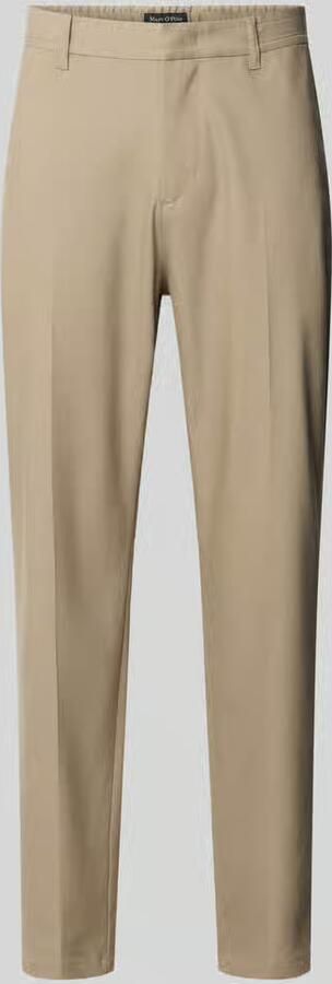 Marc O'Polo Relaxed fit stoffen broek van linnenmix model 'BELSBO JOGGER' - Foto 2
