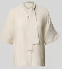Marc O'Polo relaxed fit strikblouse van viscosemix