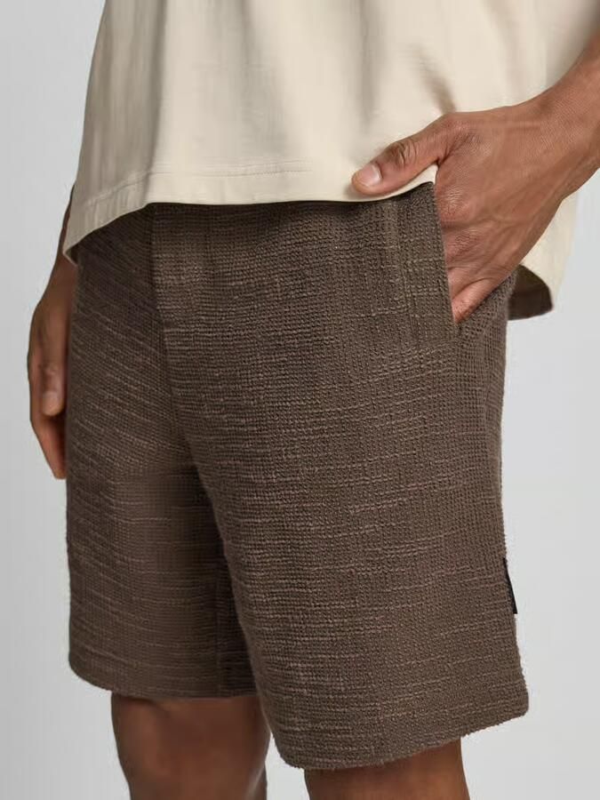 Marc O'Polo relaxed fit sweatshorts van katoenmix
