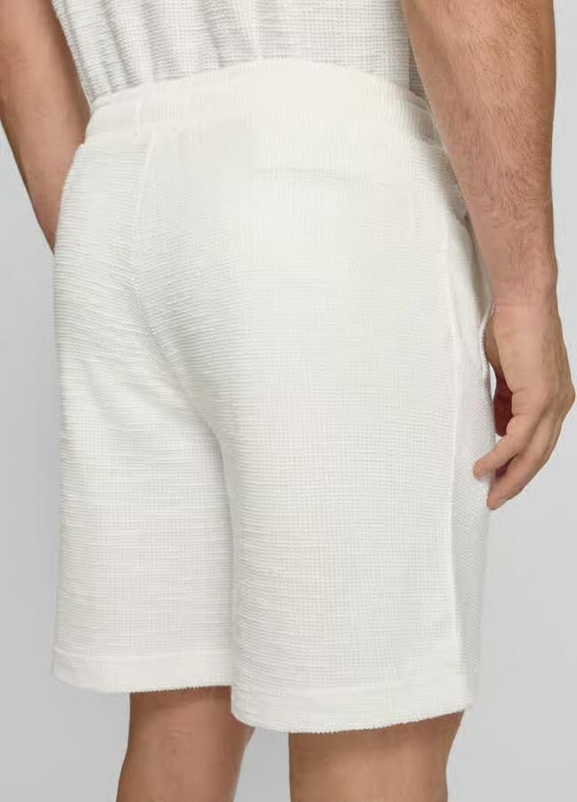 Marc O'Polo relaxed fit sweatshorts van katoenmix
