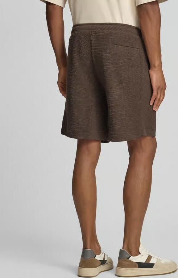 Marc O'Polo relaxed fit sweatshorts van katoenmix