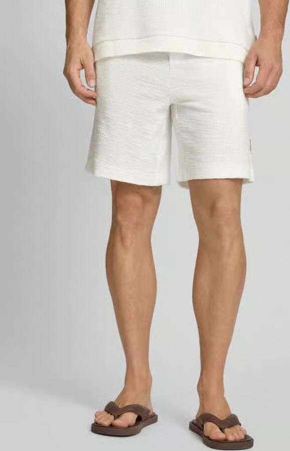 Marc O'Polo relaxed fit sweatshorts van katoenmix - Foto 2