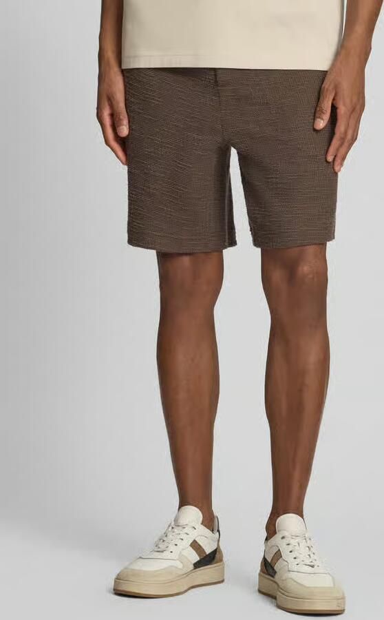 Marc O'Polo relaxed fit sweatshorts van katoenmix - Foto 4