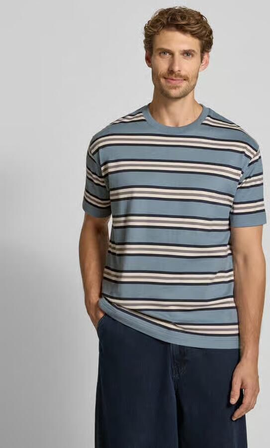 Marc O'Polo relaxed fit t-shirt van pure katoen model 'ESS ELEVATED' - Foto 3