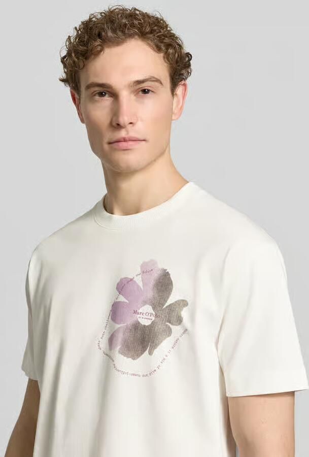 Marc O'Polo relaxed fit T-shirt van puur katoen - Foto 3