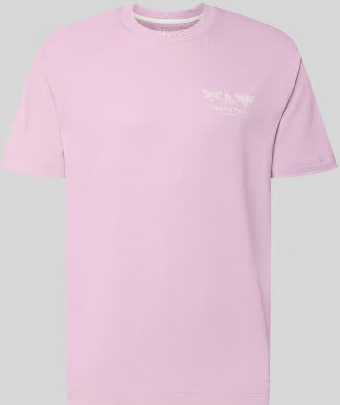 Marc O'Polo relaxed fit T-shirt van puur katoen - Foto 3