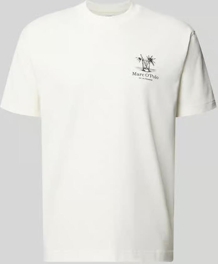 Marc O'Polo relaxed fit T-shirt van puur katoen - Foto 2