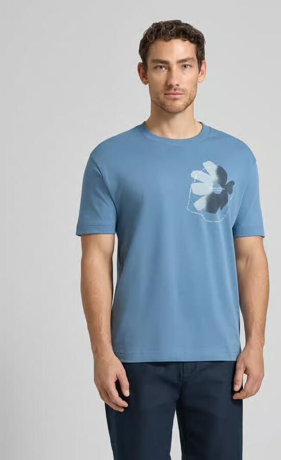 Marc O'Polo relaxed fit T-shirt van puur katoen - Foto 4