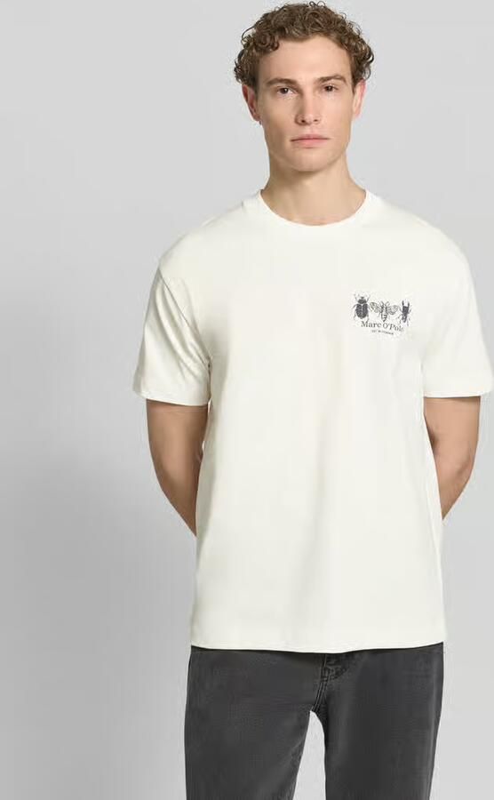 Marc O'Polo relaxed fit T-shirt van puur katoen - Foto 4