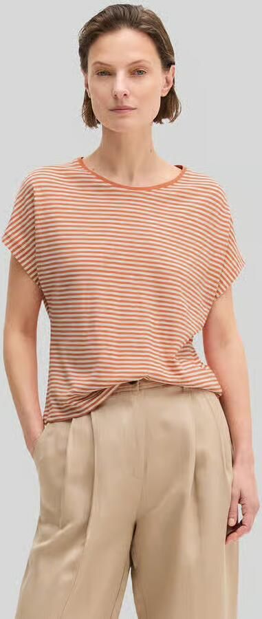 Marc O'Polo relaxed fit T-shirt van puur katoen - Foto 4