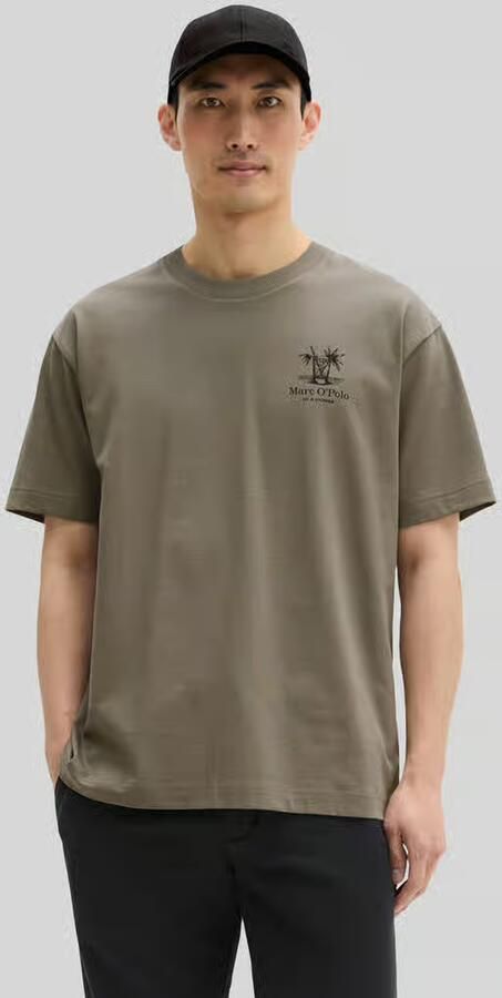 Marc O'Polo relaxed fit T-shirt van puur katoen - Foto 4