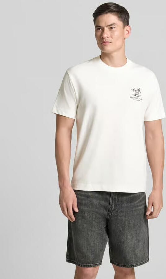 Marc O'Polo relaxed fit T-shirt van puur katoen - Foto 2