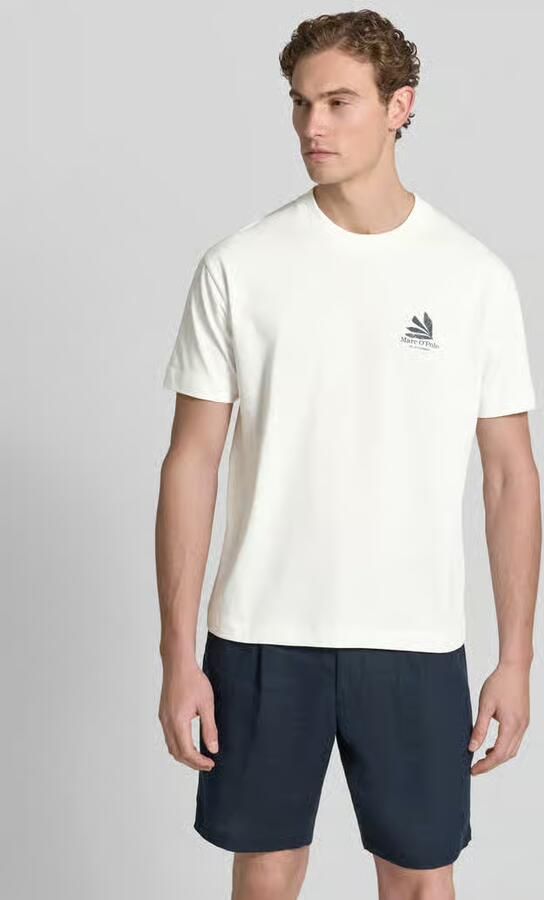Marc O'Polo relaxed fit T-shirt van puur katoen - Foto 4
