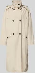 Marc O'Polo relaxed fit trenchcoat in crinklelook