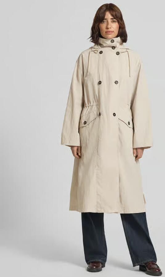 Marc O'Polo relaxed fit trenchcoat in crinklelook - Foto 2