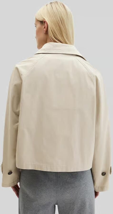 Marc O'Polo relaxed fit trenchjack van katoen