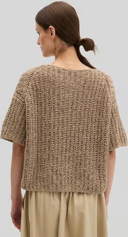 Marc O'Polo relaxed fit trui van katoenmix