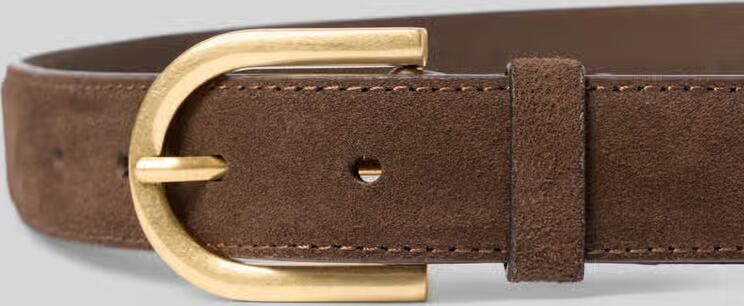 Marc O'Polo Riem van echt rundleer model 'JILL'