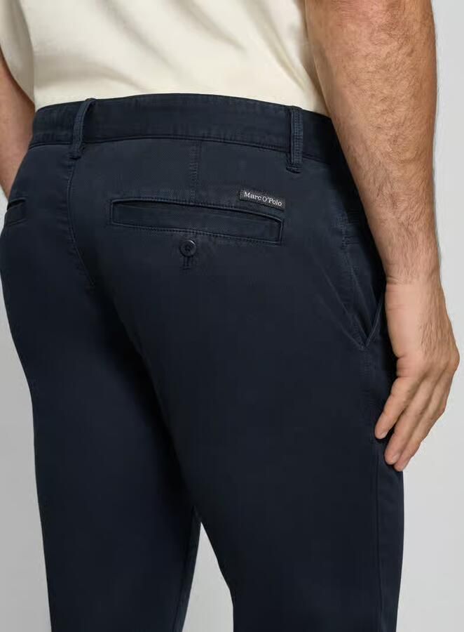 Marc O'Polo Shaped fit chino van katoenmix model 'STIG' - Foto 2
