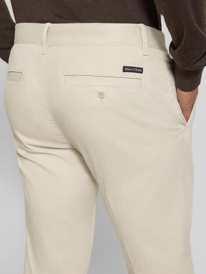 Marc O'Polo Shaped fit chino van katoenmix model 'STIG'