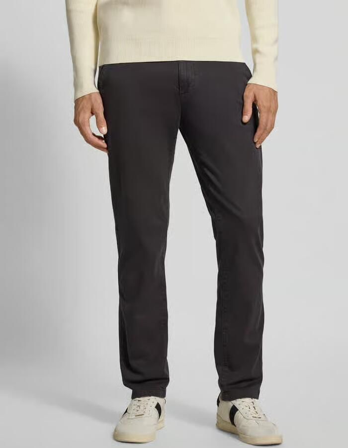 Marc O'Polo Shaped fit chino van katoenmix model 'STIG' - Foto 2