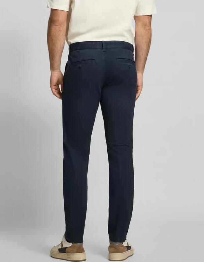 Marc O'Polo Shaped fit chino van katoenmix model 'STIG' - Foto 2