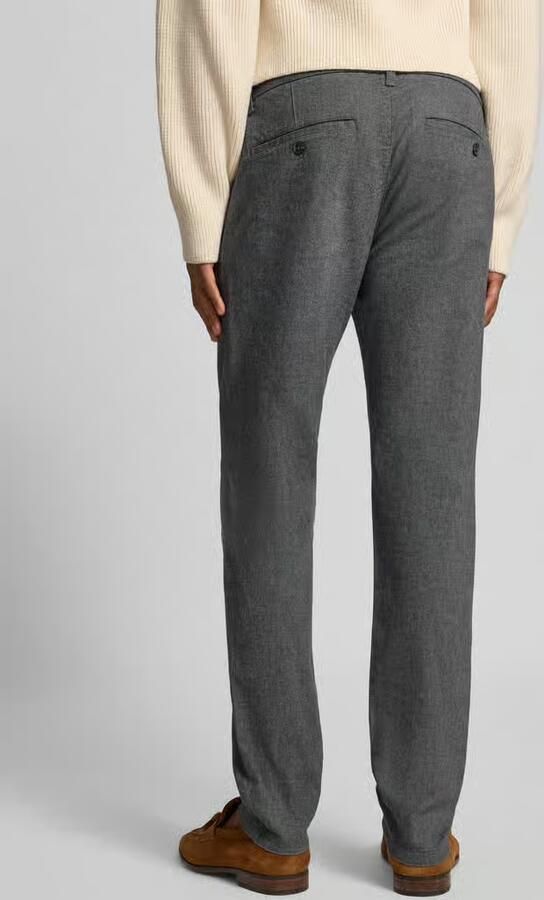 Marc O'Polo Shaped fit chino van katoenmix model 'STIG' - Foto 3