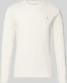 Marc O'Polo Shaped fit shirt met lange mouwen van puur katoen
