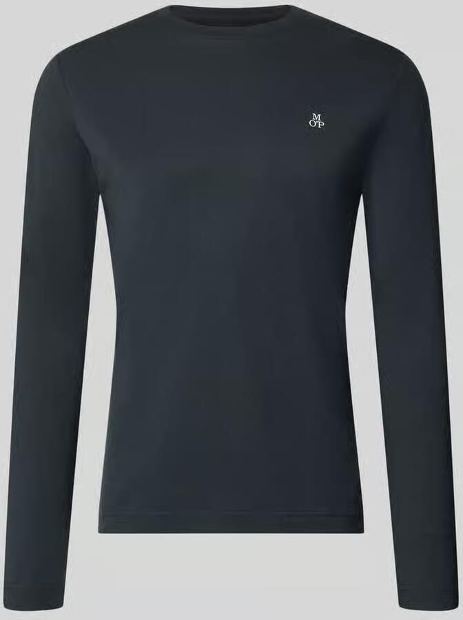 Marc O'Polo Shaped fit shirt met lange mouwen van puur katoen - Foto 2